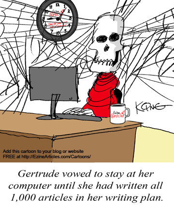 EzineArticles Cartoon